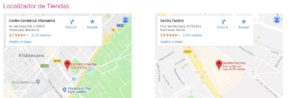 Aplicación para localizar las tiendas Blanco en España